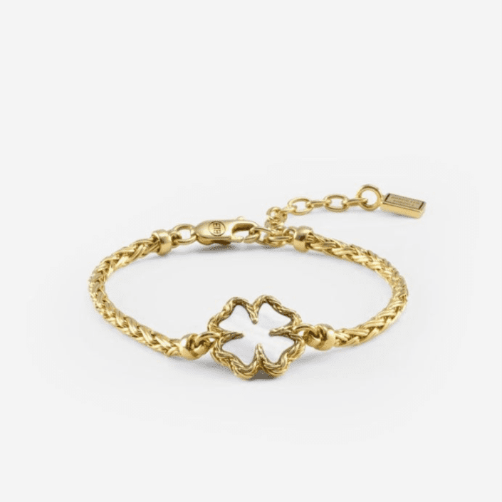Armband Katja Klaver Parelmoer Verguld vanaf €369